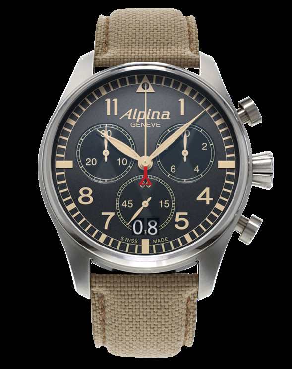 Alpina Watches | Startimer Pilot Chronograph Big Date | Hooper Bolton