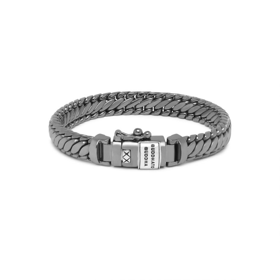 BRACELET BEN XS BLACK RHODIUM SHINE SILVER