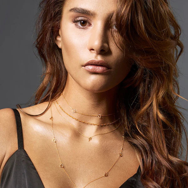 Catherine Zoraida SOLID GOLD FAIRTRADE SHOOTING STAR PENDANT