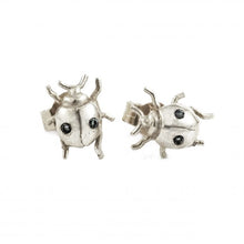 Load image into Gallery viewer, Alex Monroe - Ladybird Stud Earrings
