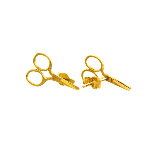 Alex Monroe - Little Sewing Scissor Stud Earrings