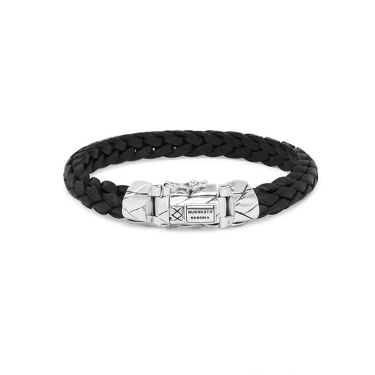 BRACELET MANGKY SMALL LEATHER BLACK
