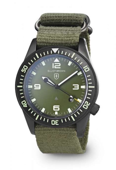 Elliot Brown Watches | HOLTON PROFESSIONAL REFERENCE 101-002-N01 | Hooper Bolton 