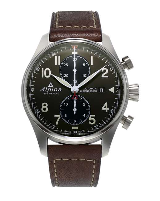 Alpina Watches | Startimer Pilot | Automatic | Hooper Bolton |STARTIMER PILOT CHRONOGRAPH (REF. AL-725GR4S6)