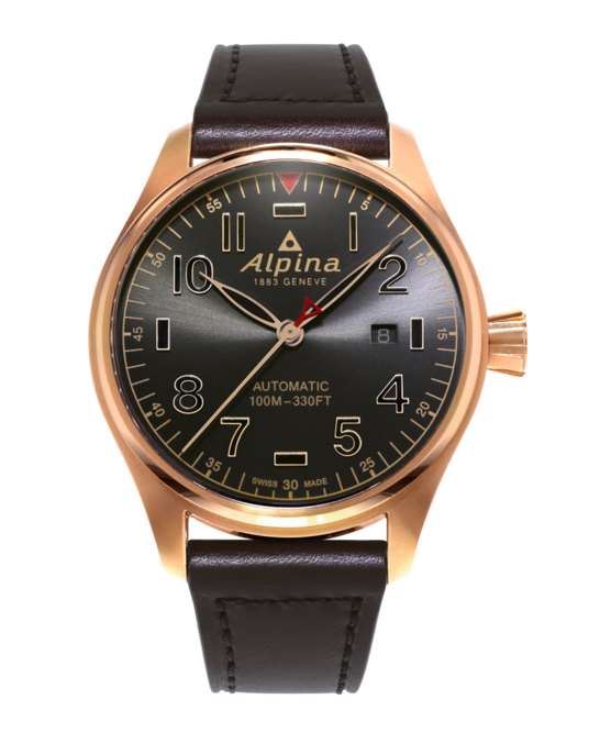 Alpina Watches | STARTIMER PILOT AUTOMATIC SHADOW LINE (REF. AL-525GG4S4) | Hooper Bolton 
