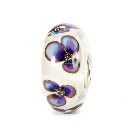 Trollbeads Ivory Violets